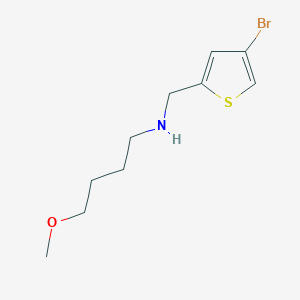 [(4-Bromothiophen-2-yl)methyl](4-methoxybutyl)amine