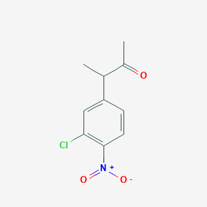 3-(3-Chloro-4-nitrophenyl)butan-2-one