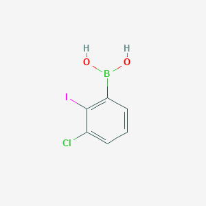 3-Chloro-2-iodophenylboronic acid