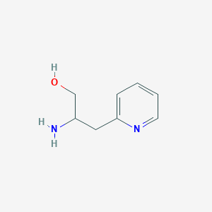 2-Amino-3-(pyridin-2-yl)propan-1-ol