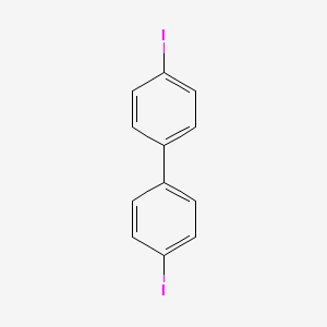 molecular formula C12H8I2 B1208875 4,4'-二碘联苯 CAS No. 3001-15-8
