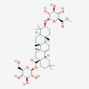 molecular formula C43H68O14 B1208886 Chikusetsusaponin-IVa methyl ester CAS No. 58546-61-5