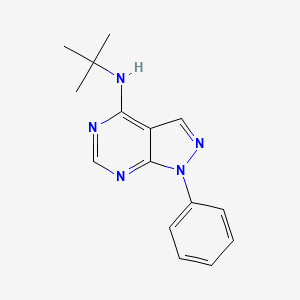 N-tert-butyl-1-phenyl-4-pyrazolo[3,4-d]pyrimidinamine