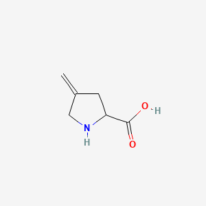 molecular formula C6H9NO2 B1208900 4-Methyleneproline CAS No. 2370-38-9