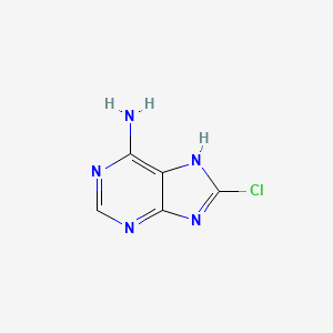 molecular formula C5H4ClN5 B1208903 8-chloro-7H-purin-6-amine CAS No. 28128-28-1