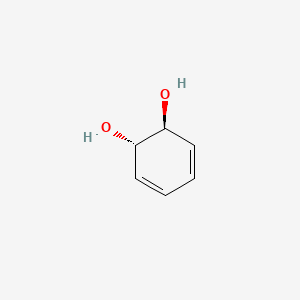 molecular formula C6H8O2 B1208907 (1S,2S)-cyclohexa-3,5-diene-1,2-diol CAS No. 103364-68-7