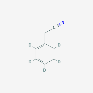 molecular formula C8H7N B120893 苄基-2,3,4,5,6-d5 氰化物 CAS No. 70026-36-7