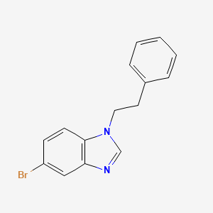 5-bromo-1-phenethyl-1H-benzo[d]imidazole