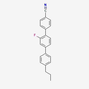 4-[2-fluoro-4-(4-propylphenyl)phenyl]benzonitrile