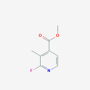 molecular formula C8H8FNO2 B12089621 Methyl 2-fluoro-3-methylisonicotinate CAS No. 1227581-56-7