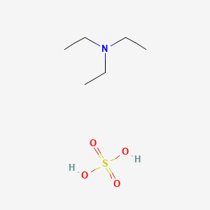 molecular formula C6H17NO4S B1208963 Ethanamine, N,N-diethyl-, sulfate CAS No. 54272-29-6
