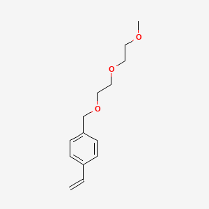 1-((2-(2-Methoxyethoxy)ethoxy)Methyl)-4-vinylbenzene