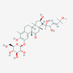 molecular formula C36H54O12 B120898 安迪罗比辛A葡糖苷 CAS No. 151703-09-2