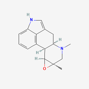 molecular formula C16H18N2O B1208983 Epoxyagroclavine-1 CAS No. 82564-34-9