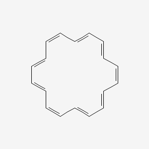 molecular formula C18H18 B1208986 [18]Annulene CAS No. 2040-73-5