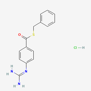 Benzyl 4-guanidinothiobenzoate