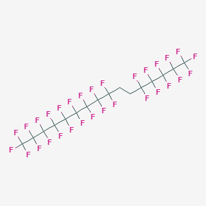 Hexadecane, 1,1,1,2,2,3,3,4,4,5,5,6,6,7,7,8,8,9,9,12,12,13,13,14,14,15,15,16,16,16-triacontafluoro-