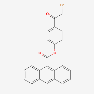 molecular formula C23H15BrO3 B1208990 Panacyl bromide CAS No. 94345-04-7