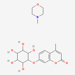 4-Methylumbelliferyl myo-inositol-1-phosphate, N-methyl-morpholine salt