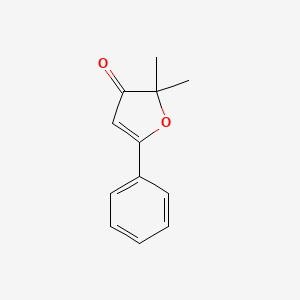 3(2H)-Furanone, 2,2-dimethyl-5-phenyl-