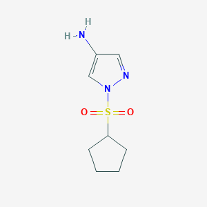 1-(Cyclopentanesulfonyl)-1H-pyrazol-4-amine