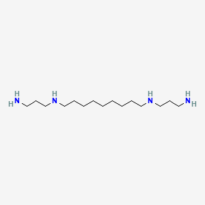 molecular formula C15H36N4 B1209037 二(3-氨基丙基)壬二胺 CAS No. 56-22-4