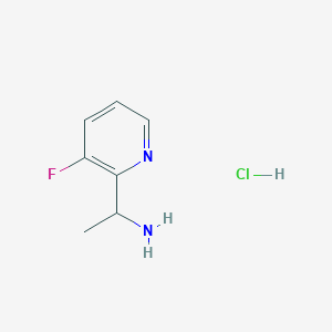 1-(3-Fluoropyridin-2-yl)ethan-1-amine hydrochloride