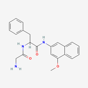 molecular formula C22H23N3O3 B12090572 H-Gly-Phe-4MbetaNA 