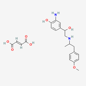 N-DeformylFormoterol-d6Fumarate(MixtureofDiastereomers)