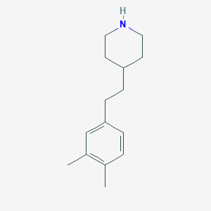 4-[2-(3,4-Dimethylphenyl)ethyl]piperidine