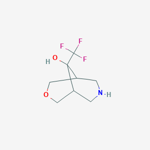 9-(Trifluoromethyl)-3-oxa-7-azabicyclo[3.3.1]nonan-9-ol