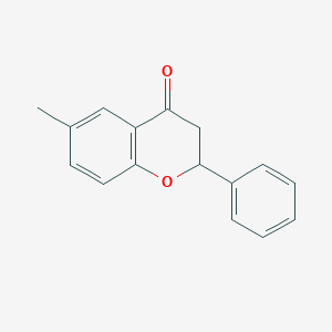 molecular formula C16H14O2 B1209071 6-Methylflavanone 