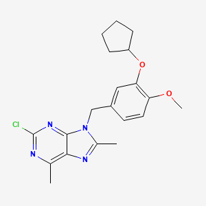 molecular formula C20H23ClN4O2 B12090711 Pde IV-IN-1 