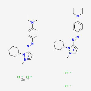 molecular formula C40H60Cl4N10Zn B12090726 Einecs 264-356-0 CAS No. 63589-49-1