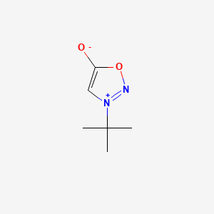 molecular formula C6H10N2O2 B1209075 3-tert-Butylsydnone CAS No. 6939-25-9