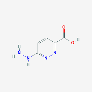 B120908 6-hydrazinylpyridazine-3-carboxylic Acid CAS No. 156356-61-5