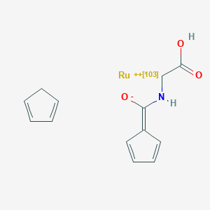 molecular formula C13H14NO3Ru+ B1209092 Ruppuran CAS No. 88228-58-4