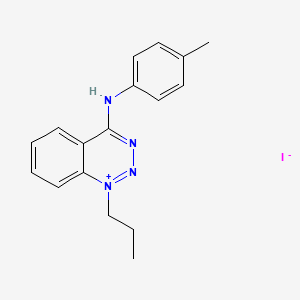 molecular formula C17H19IN4 B1209100 TnPBI CAS No. 49840-16-6
