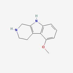 molecular formula C12H14N2O B1209101 5-Methoxytryptoline CAS No. 30439-19-1