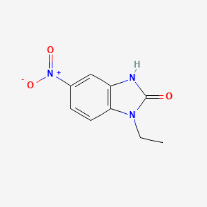 2H-Benzimidazol-2-one, 1-ethyl-1,3-dihydro-5-nitro-