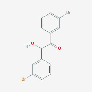 1,2-Bis(3-bromophenyl)-2-hydroxyethan-1-one