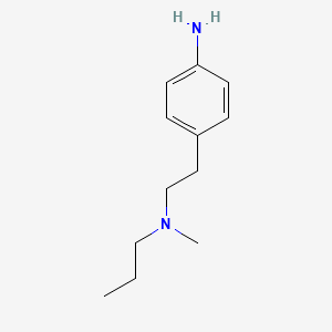 4-{2-[Methyl(propyl)amino]ethyl}aniline