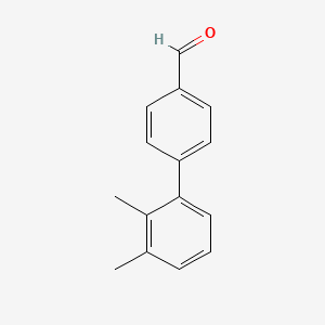 molecular formula C15H14O B12091309 4-(2,3-Dimethylphenyl)benzaldehyde CAS No. 726136-63-6