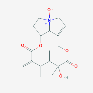 molecular formula C18H25NO6 B12091322 Senecivernine N-Oxide 