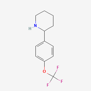 2-(4-(Trifluoromethoxy)phenyl)piperidine