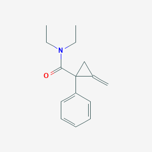 N,N-Diethyl-2-methylene-1-phenyl-cyclopropanecarboxamide