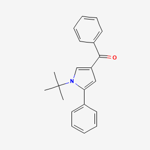 (1-Tert-butyl-5-phenyl-1h-pyrrol-3-yl)(phenyl)methanone