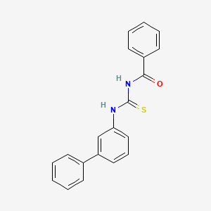 N-[([1,1'-Biphenyl]-3-yl)carbamothioyl]benzamide