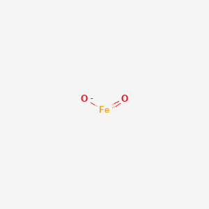 molecular formula FeO2- B1209162 Oxido(oxo)iron 