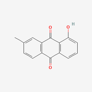 molecular formula C15H10O3 B1209197 Barleriaquinone I CAS No. 68963-23-5